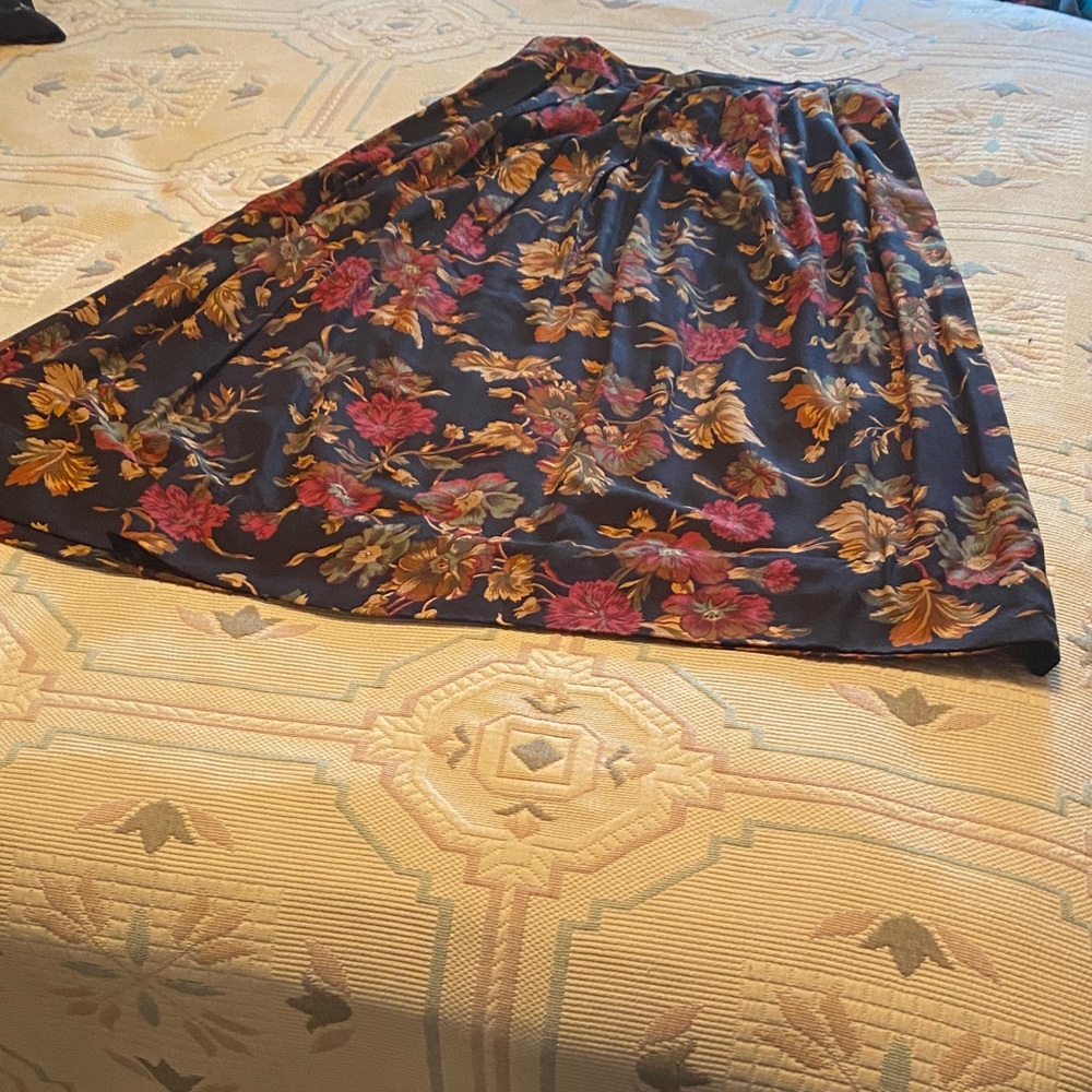 Floral skirt Autumn colors